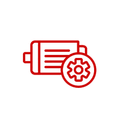 fire motor repair icon